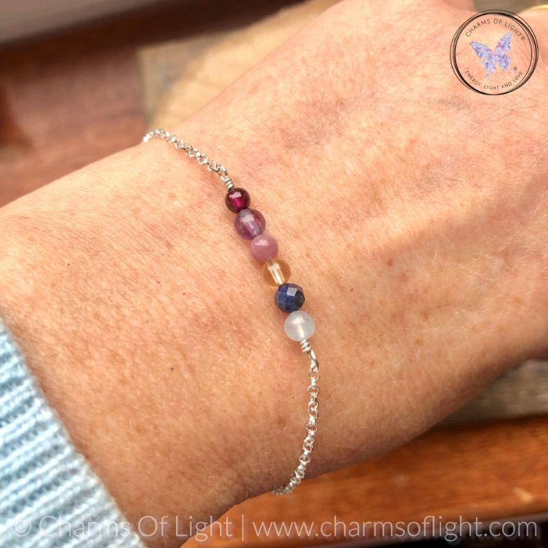 Birthstone Bar Bracelet